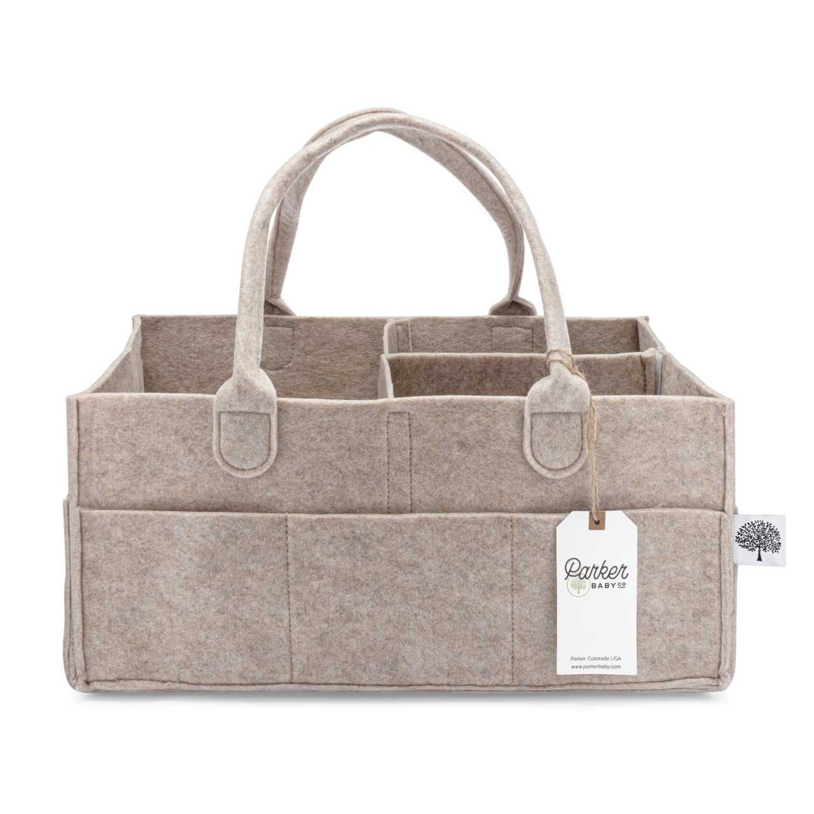 Felt Diaper Caddy Organizer | Portable Nursery Caddy Trusted by 14,000+ Moms