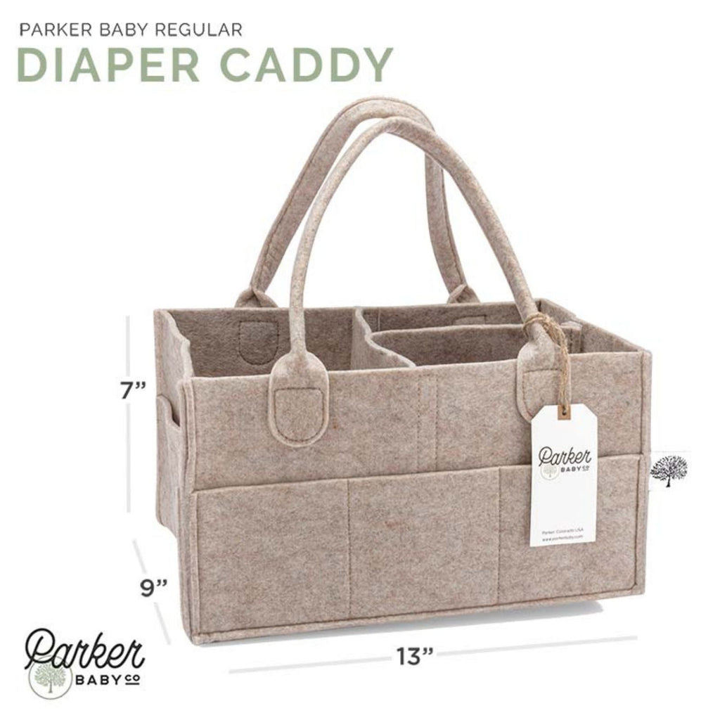 Felt Diaper Caddy Organizer | Portable Nursery Caddy Trusted by 14,000+ Moms