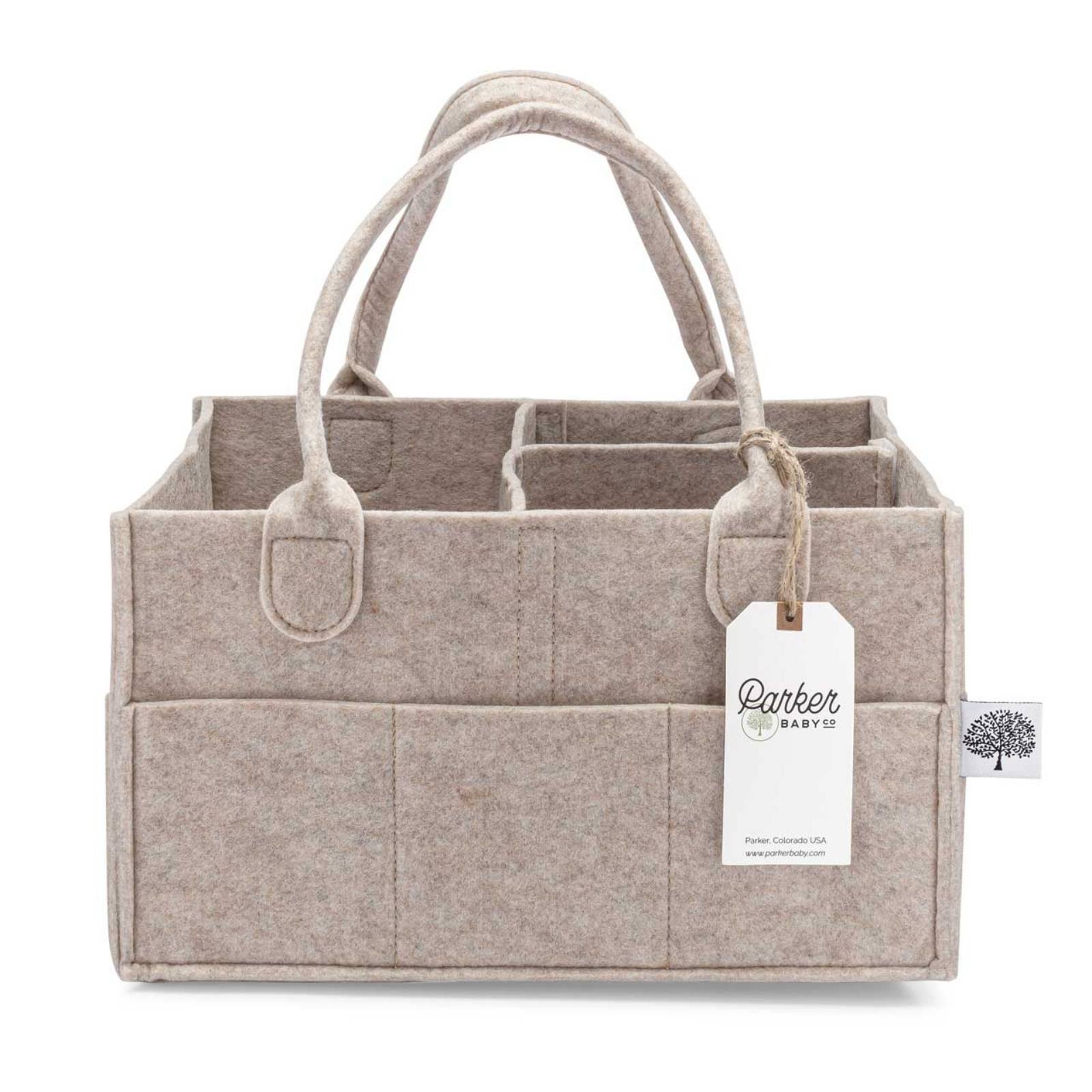 Felt Diaper Caddy Organizer | Portable Nursery Caddy Trusted by 14,000+ Moms